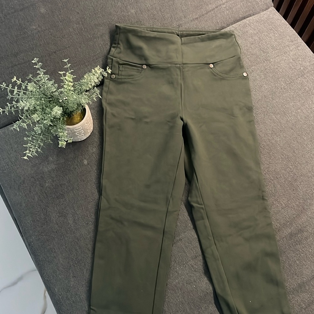 Stretch  green leggins